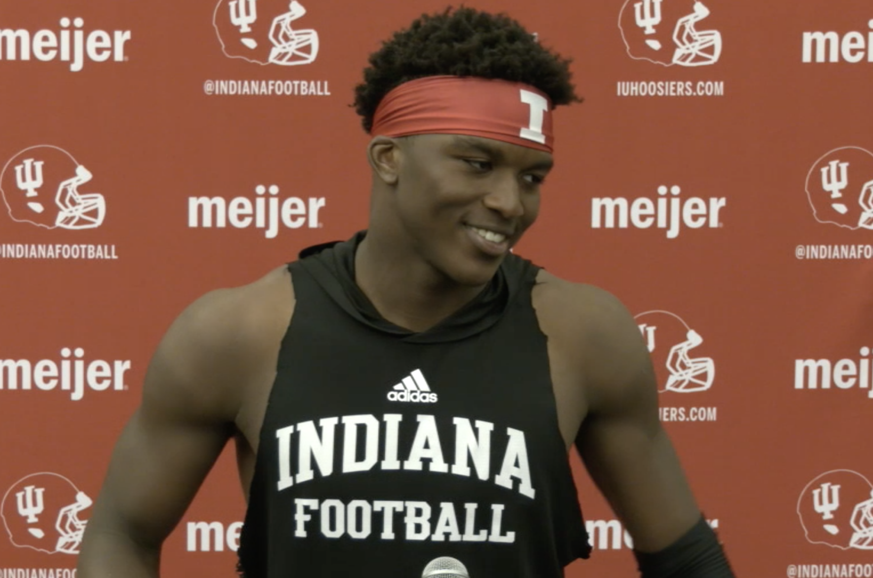 Indiana football's McCulley embraces new opportunity in transition from quarterback to receiver